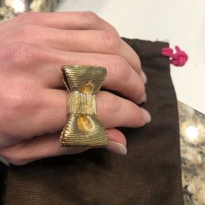 Kate Spade Gold Bow Ring
